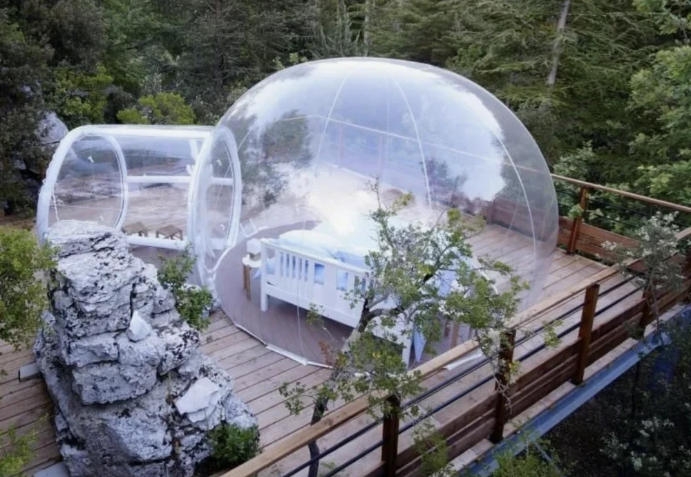 clear bubble tents